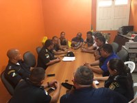 REUNIÃO COM O COMANDO DA POLÍCIA MILITAR DE INTERIORIZAÇÃO COM OS VEREADORES MUNICIPAIS DE ALTO ALEGRE